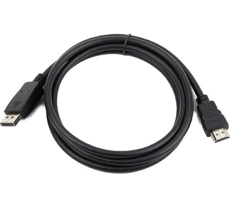 Интерфейсный кабель Filum 1 м, медь, 1920x1080, черный, разъемы: display port male- hdmi a male, пакет FL-C-DPM-HM-1M