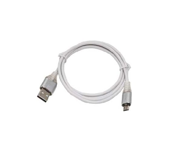 Интерфейсный кабель Filum 1 м, usb 2,0 pro, 2a, индикатор заряда, разъемы: usb a male- usb micro b male, пакет FL- CPro-U2-AM-microBM-L1