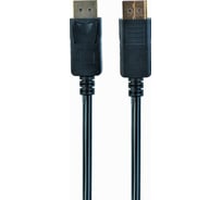 Интерфейсный кабель Filum 1,8 м, ver,1,1, медь, черный, разъемы: display port male- display port male, пакет FL-C-DP1,1M-DP1,1M-1,8M