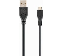 Интерфейсный кабель Filum 1,8 м,,usb 2,0, черный, 2a, разъемы: usb a male- usb micro b male, FL-C-U2-AM-microBM-1,8M
