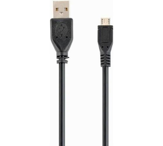 Интерфейсный кабель Filum 1,8 м,,usb 2,0, черный, 2a, разъемы: usb a male- usb micro b male, FL-C-U2-AM-microBM-1,8M 1