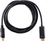 Кабель интерфейсный FL-C-DPM-HM-3M 3 м., медь, черный, разъемы: Display port male- HDMI A male, пакет Filum 00-00894193 3