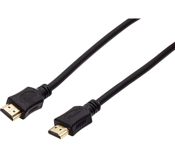 Интерфейсный кабель Filum HDMI 10 м, ver,1,4b, ccs, черный, разъемы: hdmi a male-hdmi a male, пакет FL-CL-HM-HM-10M 1