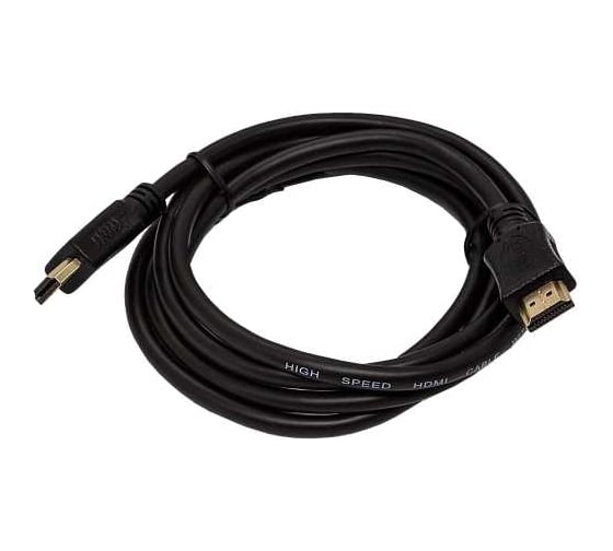 Кабель Filum HDMI 5 м, ver,1,4b, ccs, черный, разъемы: hdmi a male-hdmi a male, пакет FL-CL-HM-HM-5M