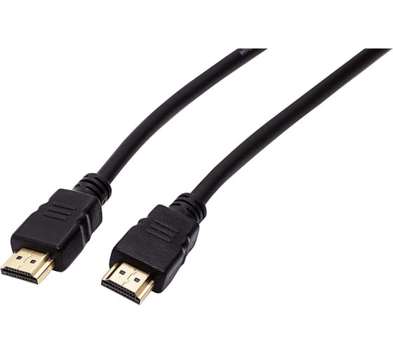 Кабель Filum HDMI 1 м, ver,2,0b, медь, черный, разъемы: hdmi a male-hdmi a male, пакет FL-C-HM-HM-1M
