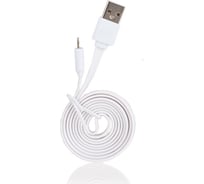 Кабель Alca Lightning USB 2.0 белый 510720