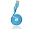 Кабель Alca Lightning USB 2.0 голубой 510740 1
