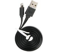 Кабель Alca Lightning USB 2.0 черный 510710