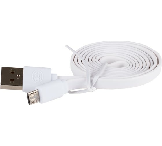 Кабель Alca Micro USB 2.0 белый 510620