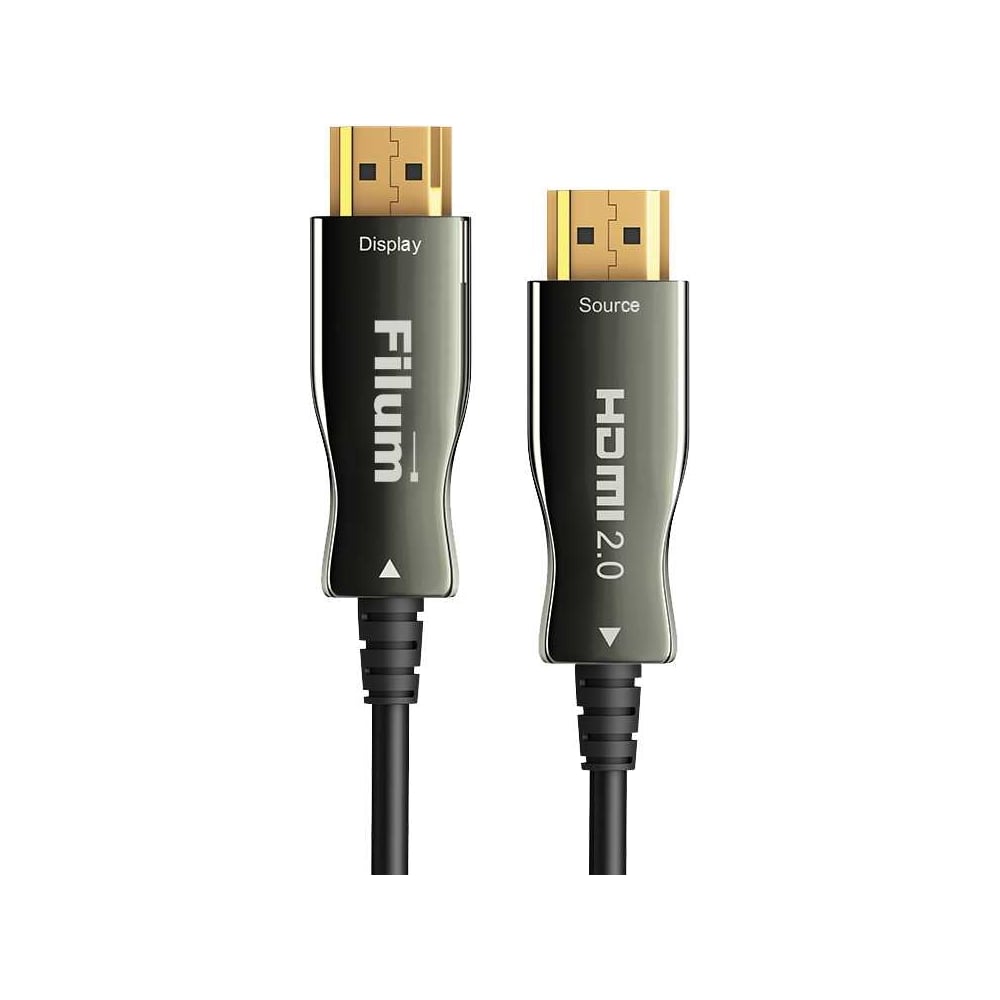 Волоконно-оптический кабель Filum активный, оптический, 20 м, 4k/60hz ...