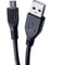 Кабель интерфейсный USB 2.0 FL-CPro-U2-AM-microBM-1.8M 1.8 м., черный, 2A, разъемы: USB A male- USB micro B male, пакет Filum 00-00894183 6