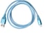 Кабель интерфейсный USB 2.0 FL-CPro-U2-AM-LM-1M-BL1 1 м., синий, 2 А, разъемы: USB A male - Lightning male, пакет. Filum 00-00901873 2