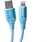 Кабель интерфейсный USB 2.0 FL-CPro-U2-AM-LM-1M-BL1 1 м., синий, 2 А, разъемы: USB A male - Lightning male, пакет. Filum 00-00901873 4