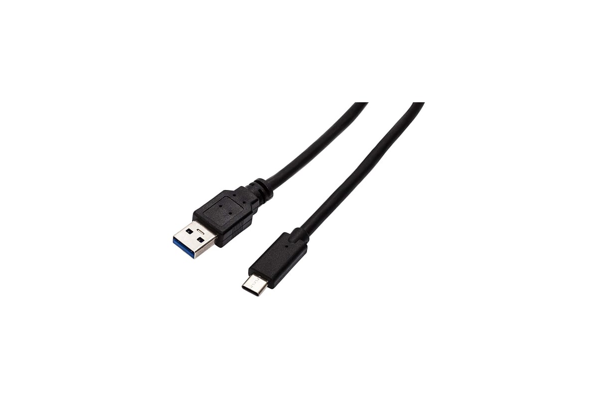 Интерфейсный кабель Filum usb 3,0 1,8 м, usb 3,0, черный, 3a, разъемы: usb  a male- usb type с male, пакет FL-C-U3-AM-CM-1,8M - выгодная цена, отзывы,  характеристики, фото - купить в Москве и