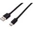 Кабель интерфейсный USB 2.0 FL-CPro-U2-AM-CM-1M 1 м., черный, 2A, разъемы: USB A male- USB Type С male, пакет Filum 00-00894180 1