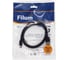Кабель интерфейсный USB 2.0 FL-CPro-U2-AM-CM-1M 1 м., черный, 2A, разъемы: USB A male- USB Type С male, пакет Filum 00-00894180 3