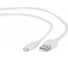 Кабель интерфейсный USB 2.0 FL-C-U2-AM-LM-1M-W 1 м., белый, 2 А, разъемы: USB A male - Lightning male, пакет Filum 00-00894187 1