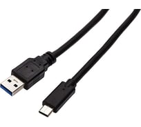 Интерфейсный кабель Filum usb 3,0 1 м, usb 3,0, черный, 3a, разъемы: usb a male- usb type с male, пакет FL-C-U3-AM-CM-1M