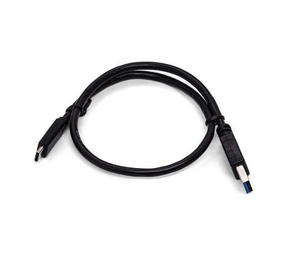 Интерфейсный кабель Filum usb 3,0 1 м, usb 3,0, черный, 3a, разъемы: usb a male- usb type с male, пакет FL-C-U3-AM-CM-1M