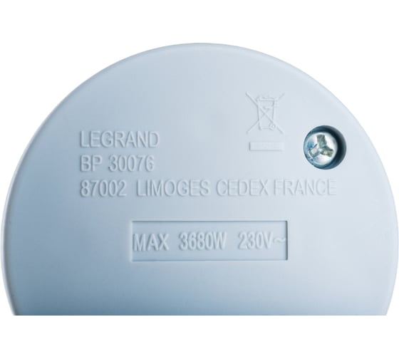 Многорозеточный блок Legrand3 x 2К+3 серия Элиум с кронштейном для крепления к стене 16 А гориз. подключение белый 050656