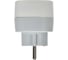 Тройник IEK STANDARD Т-01/03 3 места с заземлением 16А вертикальный белый 050656 5