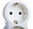 Переносная розетка Legrand 2x2P+E 50655 6