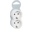 Переносная розетка Legrand 2x2P+E 50655 7