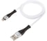 Кабель SKYWAY usb - lightning, 10w, в мягкой оплетке, белый, 1м S09601007 1