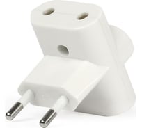 Блок Smartbuy 3 гнезда под плоскую вилку белый 6А 250B SBE-06-A04-3