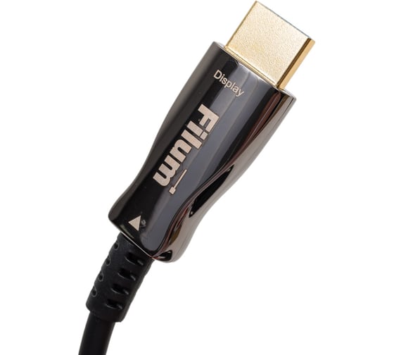 Волоконно-оптический кабель Filum активный, оптический, 10 м, 4k/60hz, hdmi v,2,0, arc, 19m/19m, черный, коробка FL-AOC-HDMI2.0-10M
