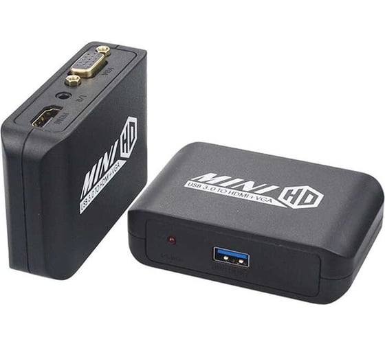 Конвертер PALMEXX AY92 USB3.0 to HDMI+VGA внешняя видеокарта PX/AY92