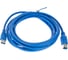Кабель Gembird USB 3.0 Pro, AM/BM, 3м, экран, синий, пакет CCP-USB3-AMBM-10 1