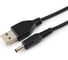 Кабель Gembird USB 2.0 AM/DC 3,5мм для хабов, 1.8м, экран, черный, пакет CC-USB-AMP35-6 2