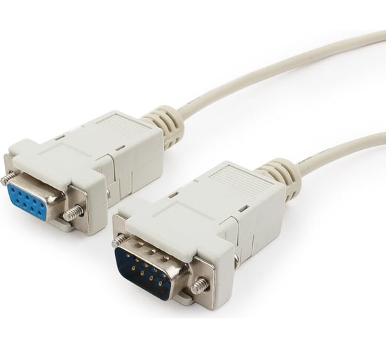 Кабель-удлинитель Gembird COM RS232 порта 9M/9F, 1.8м, пакет CC-133-6