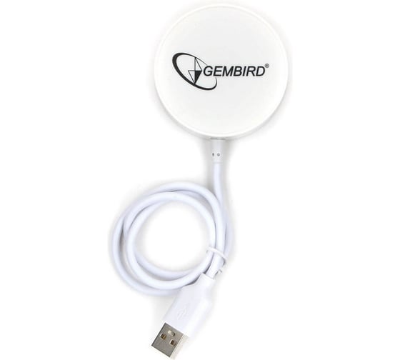 Концентратор Gembird USB 2.0, 4 порта, блистер, белый UHB-241
