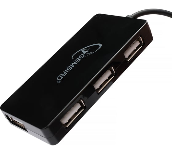 Концентратор Gembird USB 2.0, 4 порта, блистер UHB-U2P4-03