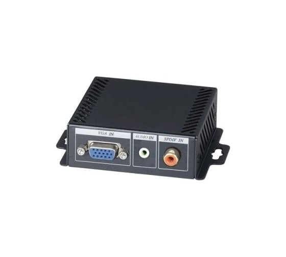 Преобразователь VGA и аудиосигнала (стерео аналогового или цифрового) в HDMI сигнал SC&T VH01E sct0346.1