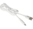 Кабель BigTech 2,4A, 1м, USB - Lightning, TPE, силикон, белый BT-JCBL-005/U28 1639348 1