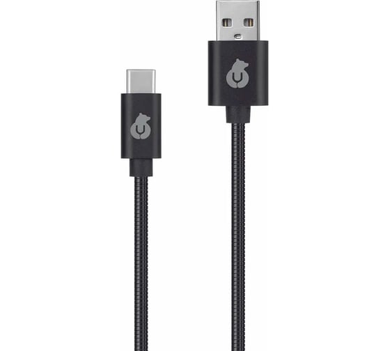 Кабель uBear USB-C to USB-A Cable, черный DC08BL01-AC