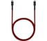Кабель для зарядки смартфонов и других устройств STIMA type-c - lightning, красно-черный NC10-19 1
