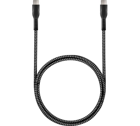 Кабель для зарядки смартфонов и других устройств STIMA type-c - type-c, серо-черный NC10-11