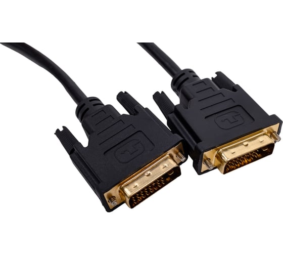 Кабель ExeGate DVI dual link EX-CC-DVI2-3.0 25M 25M, 3м, позолоченные контакты 257295