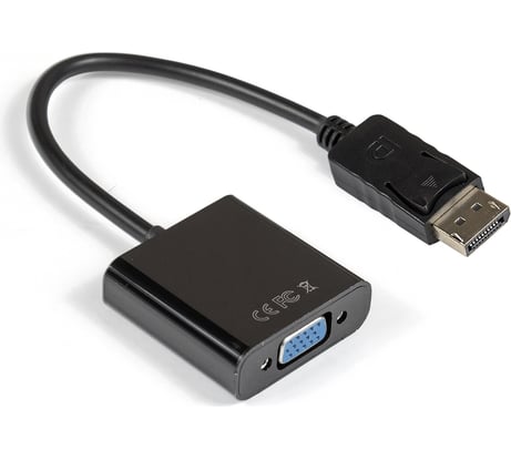 Кабель-переходник ExeGate DisplayPort-VGA EX-DPM-VGAF-0.15 20M 15F, 0,15м 284910