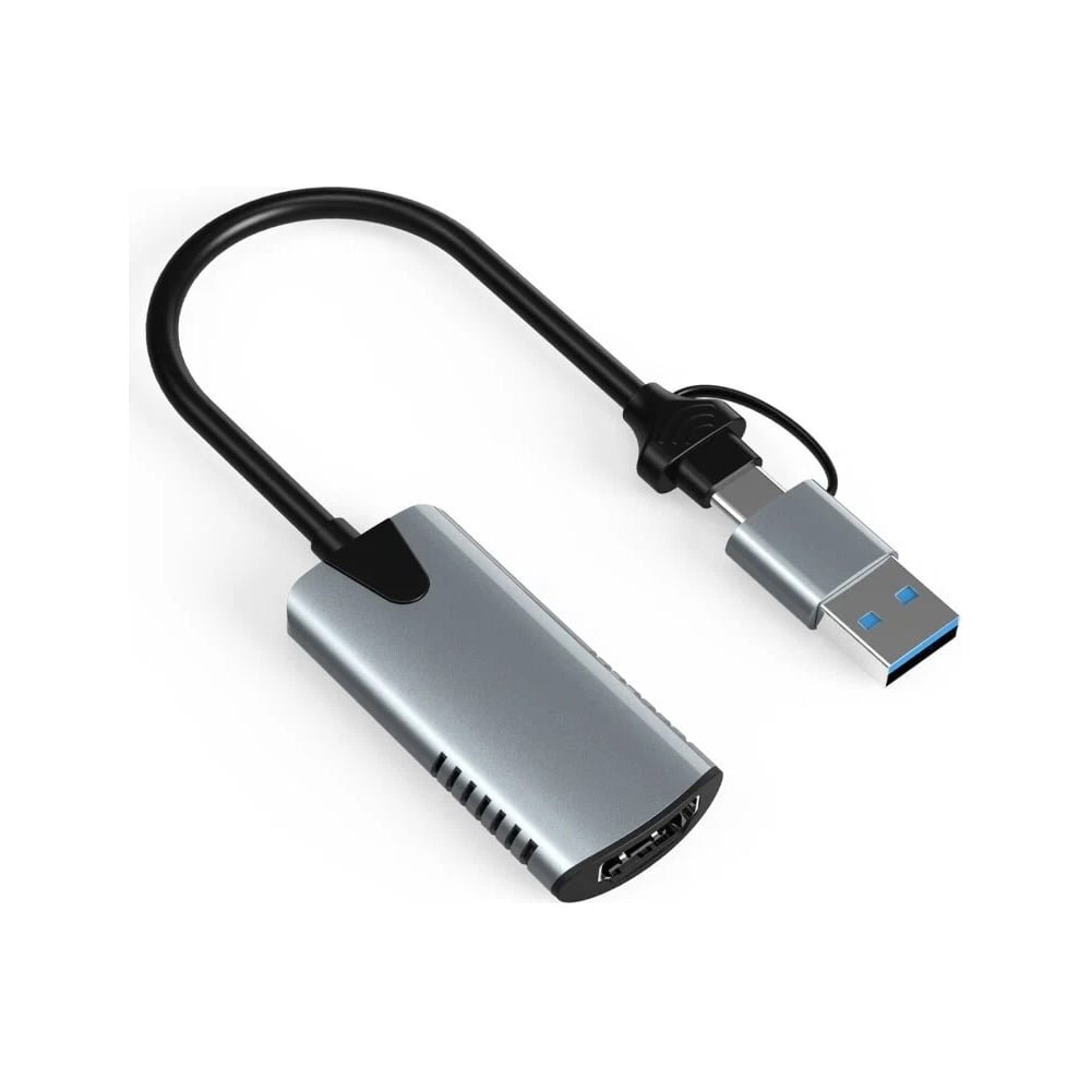 Конвертер PALMEXX VCAP-002 HDMI to USB-С+USB карта видеозахвата PX/VCAP ...