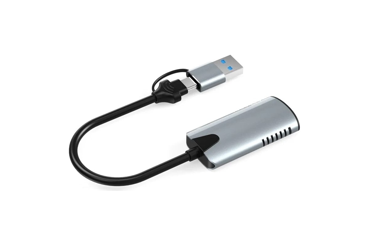 Конвертер PALMEXX VCAP-002 HDMI to USB-С+USB карта видеозахвата PX/VCAP ...