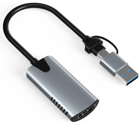 Конвертер PALMEXX VCAP-002 HDMI to USB-С+USB карта видеозахвата PX/VCAP-002