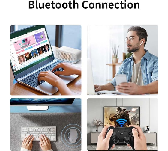 Адаптер USB PALMEXX Bluetooth 5.3 BLE, Windows 8.1/10/11, до 20м PX/BT53