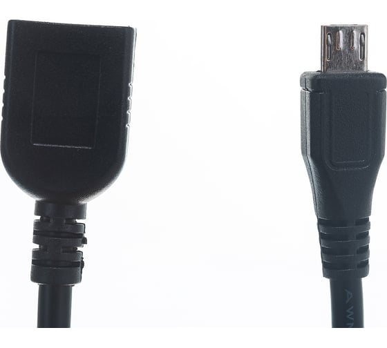 Кабель PERFEO USB2.0 A розетка - Micro USB вилка OTG длина 0.2 м. U4202 30 004 999