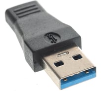 Переходник PERFEO USB3.0 A вилка - USB Type-C розетка A7021 30 010 740