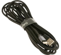 Кабель для iPhone PERFEO USB - 8 PIN Lightning черный длина 3 м. I4304 30 010 745